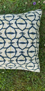 Tahlequah<br>Colour Lichen/Slate<br> 26 x 26"