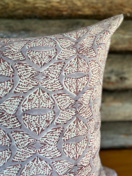 Tahlequah<br>Colour Rose Clay/Aura<br> 26 x 26"