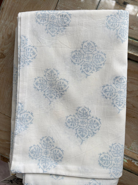 Suzani Flower <br>Colour Blue Fin<br> Standard Envelope Sham Pair