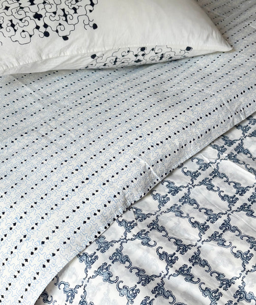 Eclipse <br>Blue Fin/Indigo<br>Duvet Covers & Envelope Shams