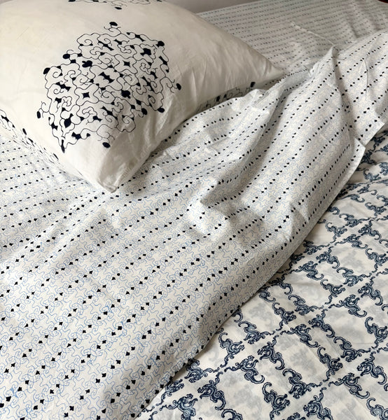 Tofino <br>Blue Fin/Indigo<br> Sheets & Cases