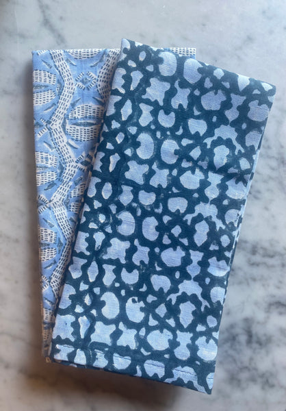 Grand Suzani<br>Colour<br> Slate/Blue Fin <br> Napkin Set