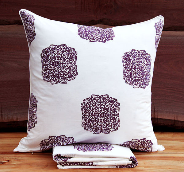 Tiger Butterfly<br>Colour Prune<br>Pillow Sham
