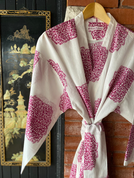 Tiger Butterfly <br> Colour Fuchsia <br> Robe